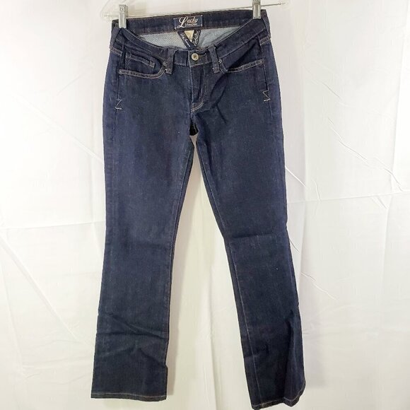 Lucky Brand Women’s Southside Zoe Flare Dark Wash Low Rise Jeans - Size 2/26 - Picture 15 of 16